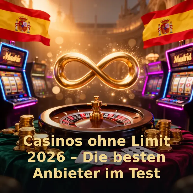 Casinos ohne Limit 2026 – Die besten Anbieter im Test